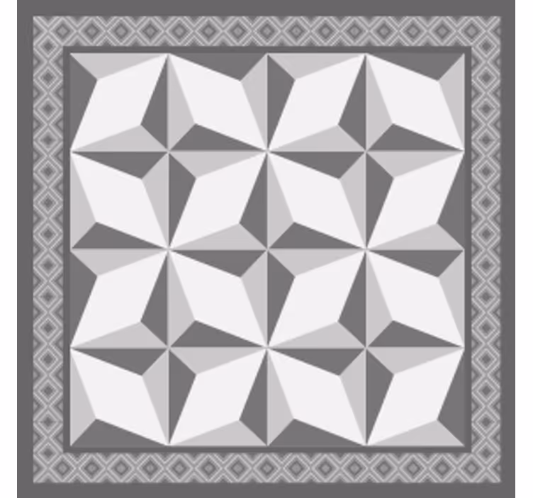 Suporturi pahare cu modele geometrice stratificate - TenStickers