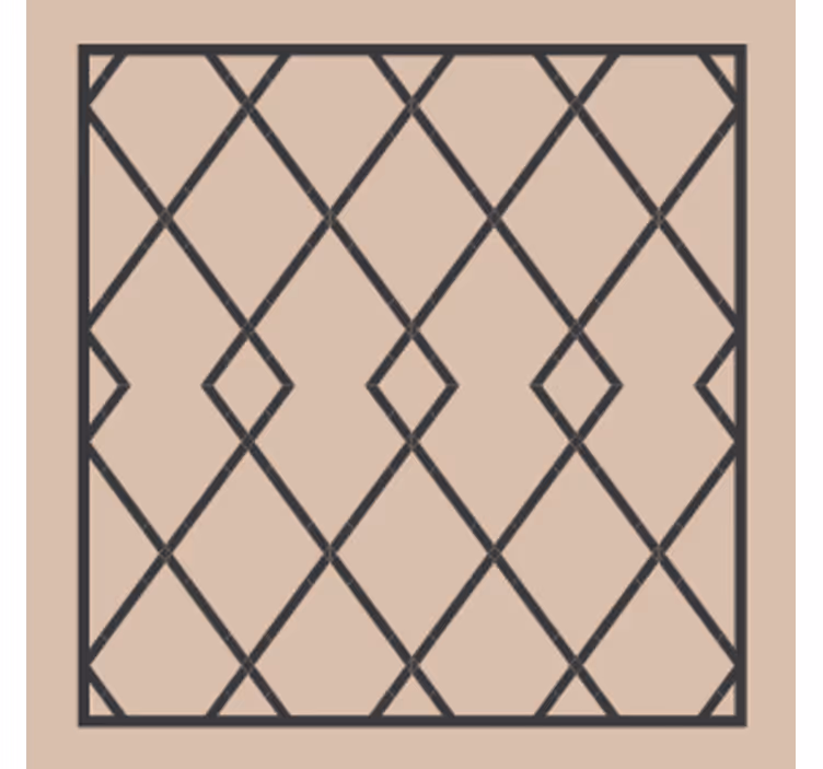 Suporturi pahare cu compoziție geometrică - TenStickers