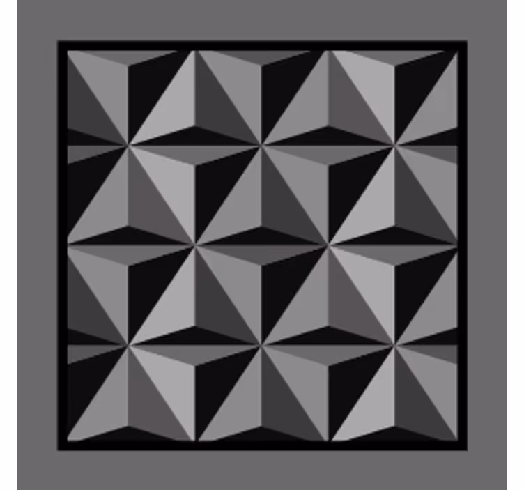 Suporturi pahare cu model geometric - TenStickers