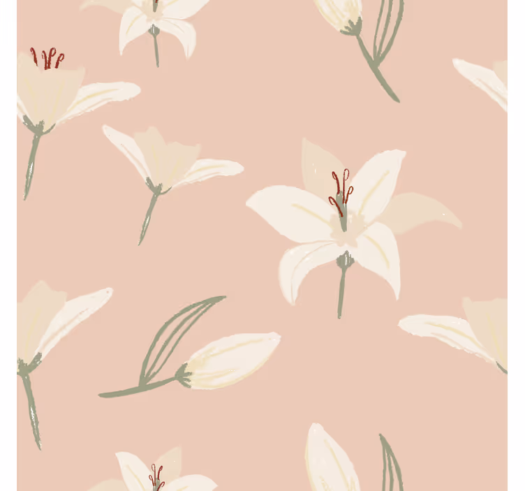 Suporturi pahare geeks cu element floral elegant - TenStickers