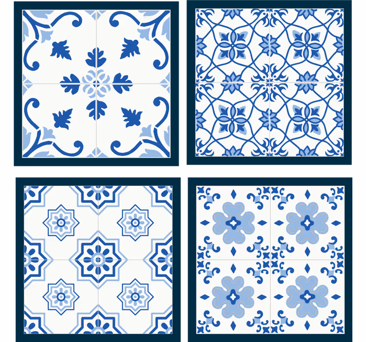Suporturi pahare gresie Set de gresie arabescă - TenStickers