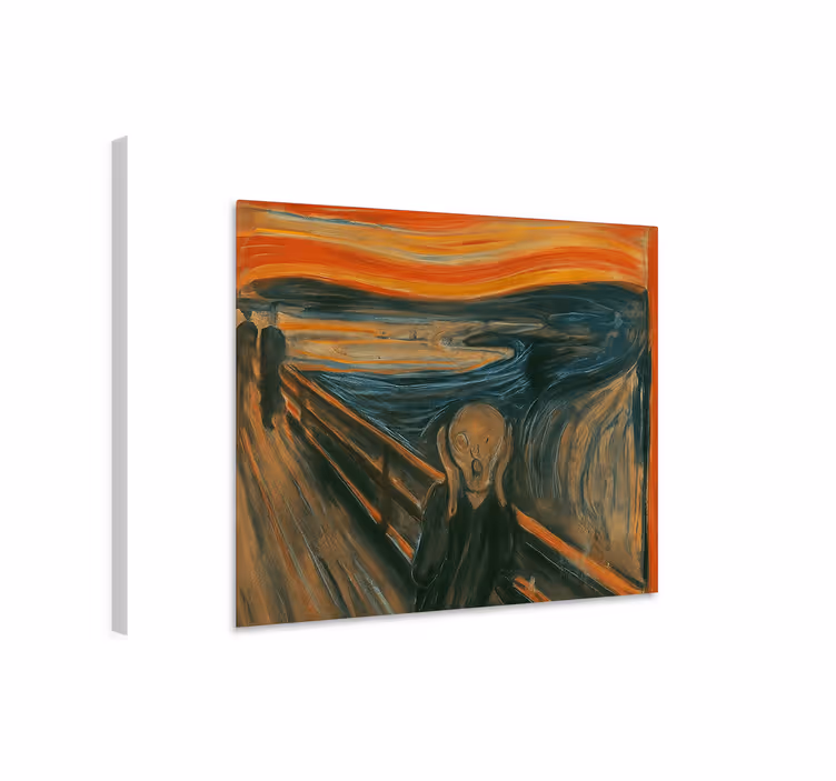Tablou artă țipătul lui munch - TenStickers