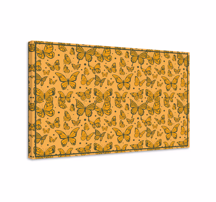 Tablou fluturi model trendy cu fluturi - TenStickers