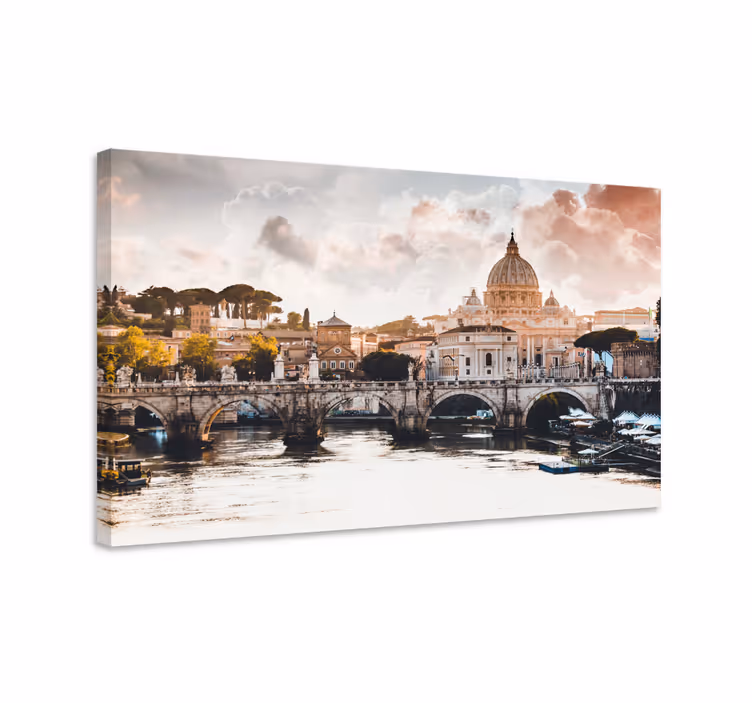 Imprimeurile de pânză ale orașului roma - TenStickers