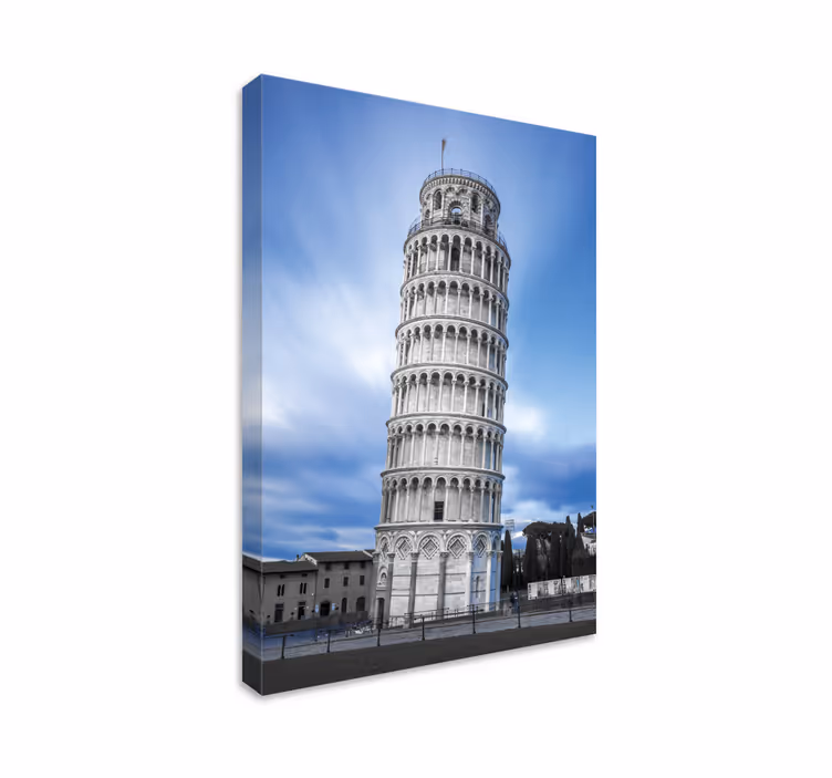 Turnul din pisa italia oraș tablouri amprente - TenStickers