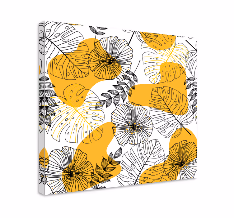 Imprimări de artă de plante tropicale nordice - TenStickers