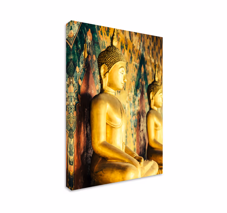 Budas perfil buddha artă de perete - TenStickers