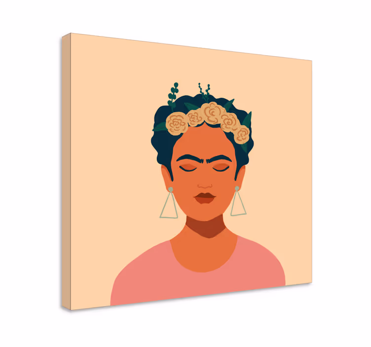 Tablou persoane inspirat de frida - TenStickers
