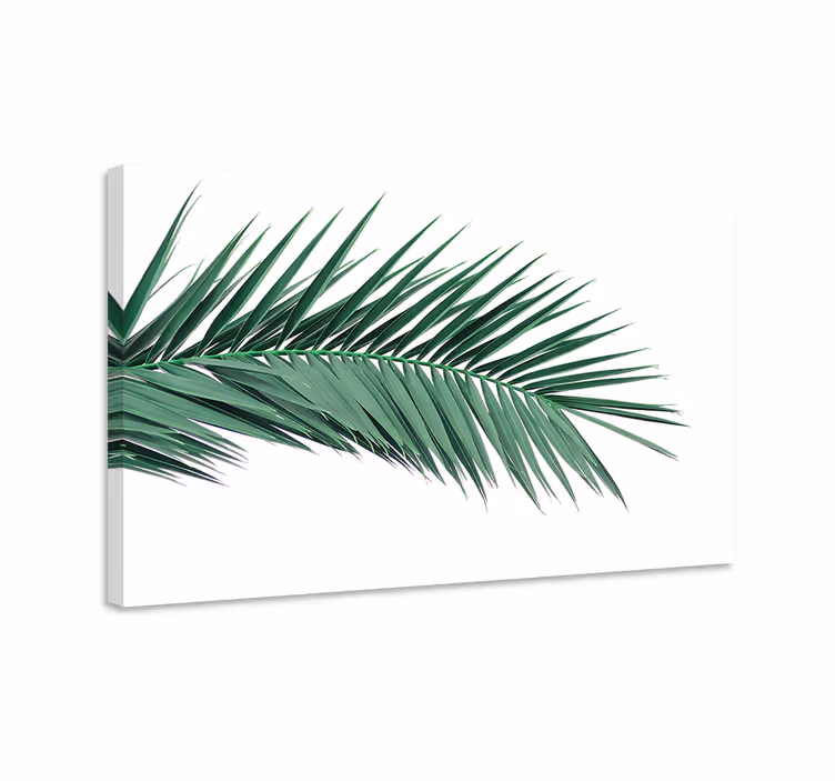 Amprente de pânză frunze de plante tropicale - TenStickers