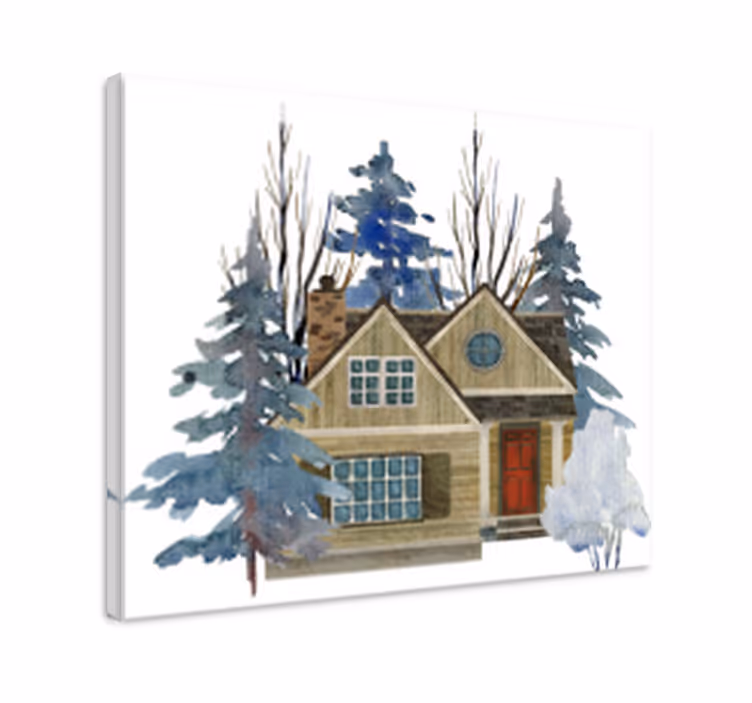 Stil rustic artă pânză rustică - TenStickers