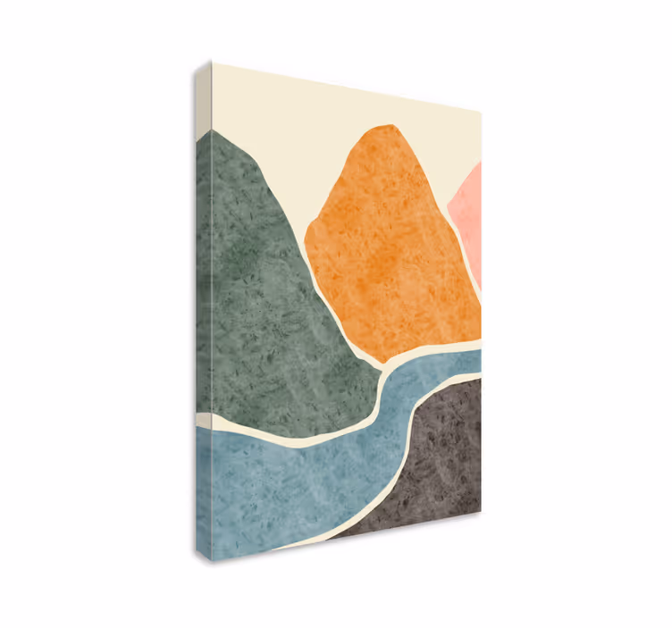 Pictura modernă pe pânză abstractă - TenStickers