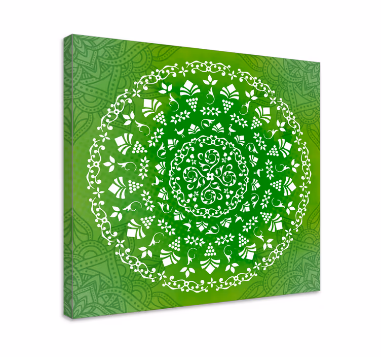 Tablou zen mandala botanic detaliat - TenStickers