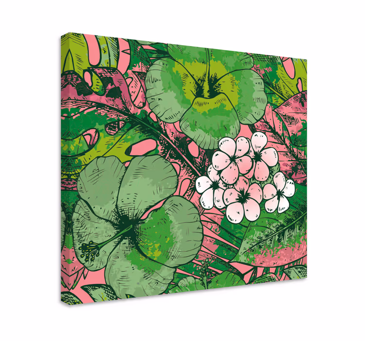 Tablou flori şi plante aranjament floral botanic - TenStickers