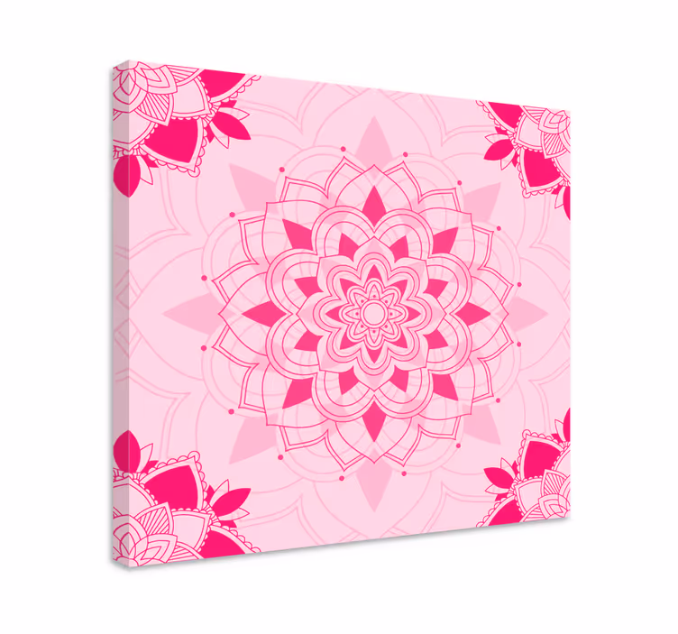 Tablou zen mandala floral complicat - TenStickers