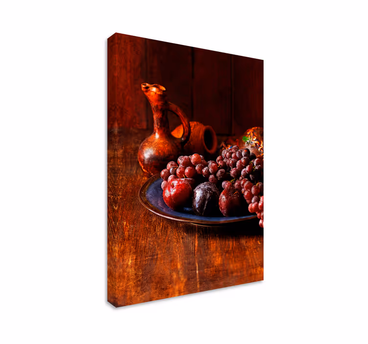Tablou fructe struguri delicioase prune - TenStickers