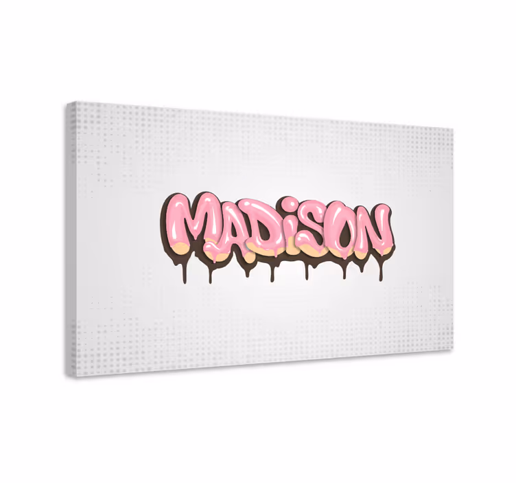 Imprimare pânză personalizată pentru tineri graffiti pentru adole - TenStickers