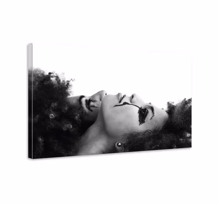 Tablou persoane introspecție cu fețe duale - TenStickers