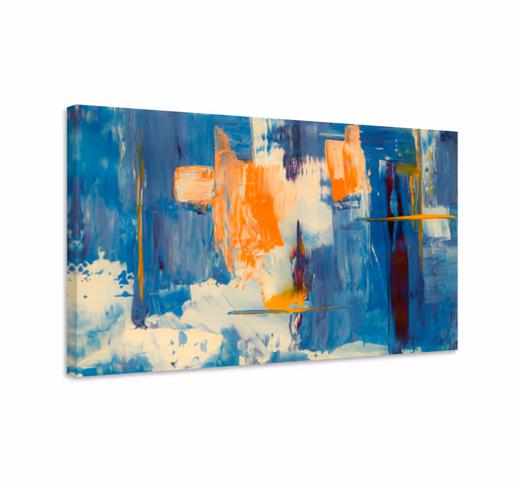 Pictură nordică stropire pictură abstractă de artă de perete - TenStickers