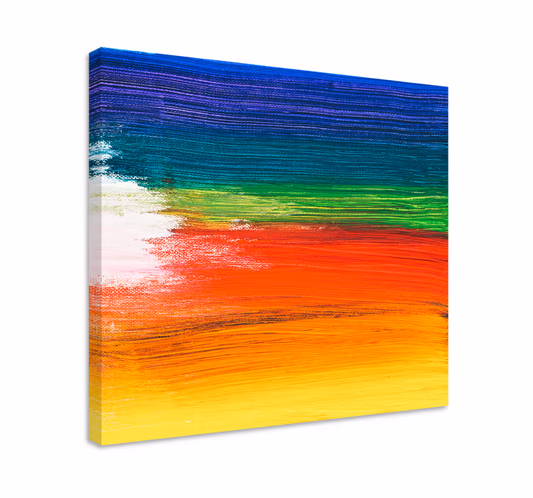 Tablou abstract dungi colorate - TenStickers