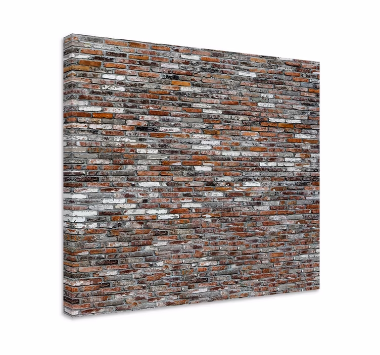 Tablou ornamental suprafață de cărămidă rustică - TenStickers
