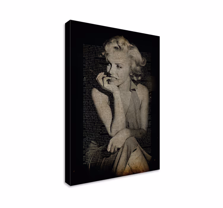Tablou persoane icon din hollywood clasic - TenStickers
