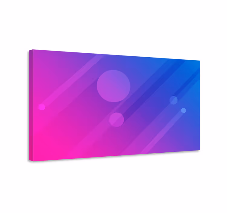 Tablou fructe design abstract cu cercuri - TenStickers