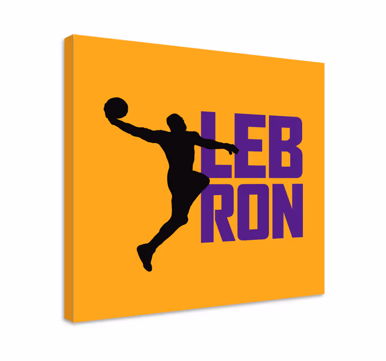 Lebron james cool baschet adolescent printuri de panza - TenStickers