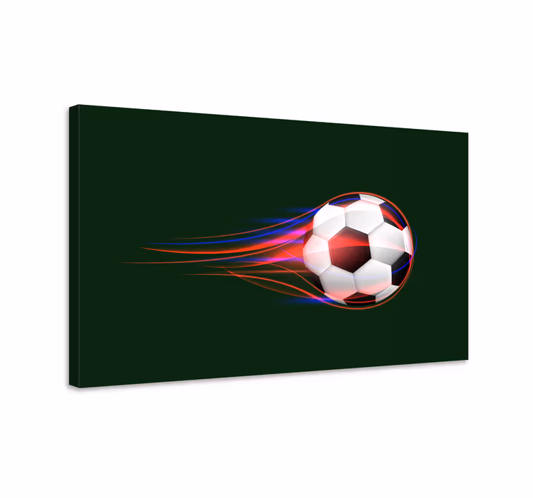 Amprente de pânză de fotbal cool - TenStickers