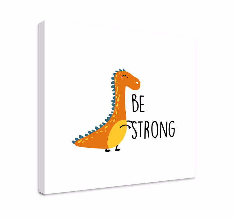 Dinozaurul să fie puternic amprentele de artă nordică - TenStickers
