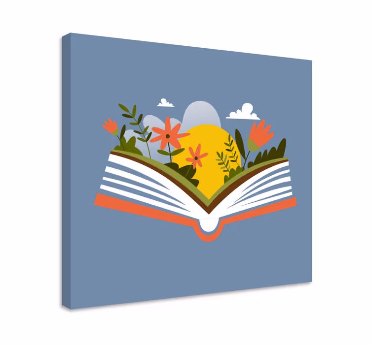 Tablou flori şi plante flora deschisă - TenStickers