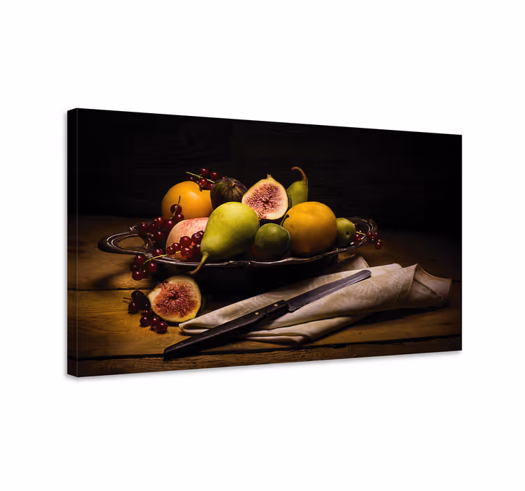 Tablou fructe compoziție bol cu fructe - TenStickers