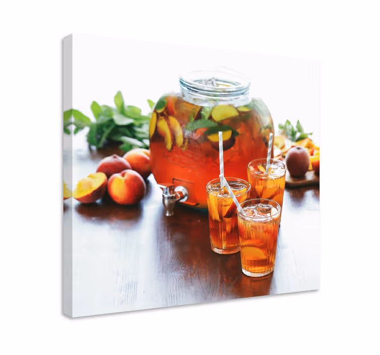 Tablou fructe băutură nectar răcoritoare - TenStickers