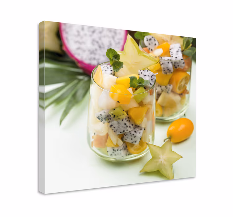 Mango și ochelari verzi pânză de fructe - TenStickers