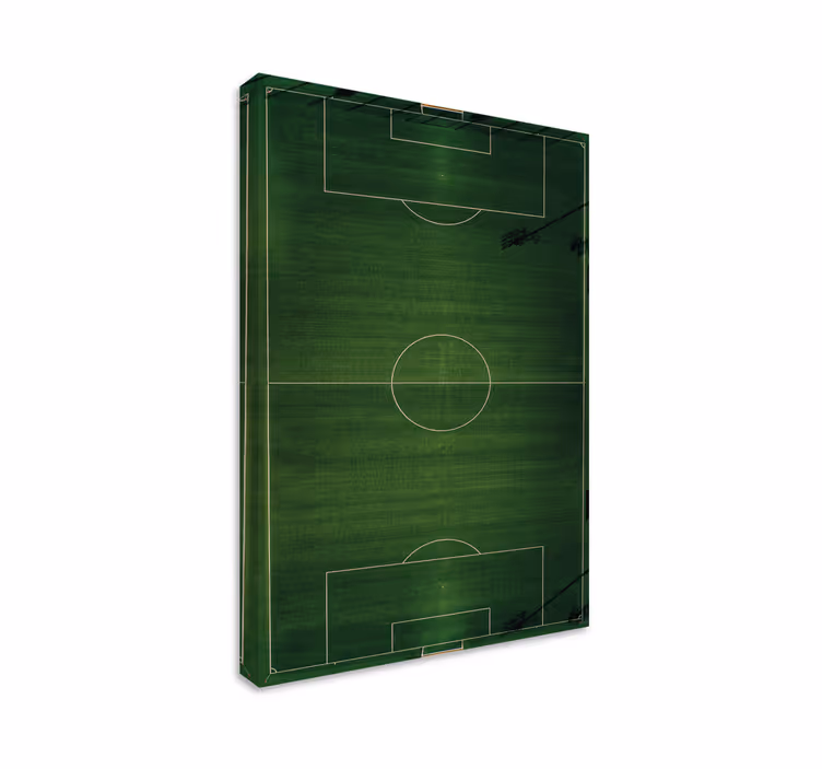 Imprimeuri de pânză pentru teren de fotbal simplu - TenStickers