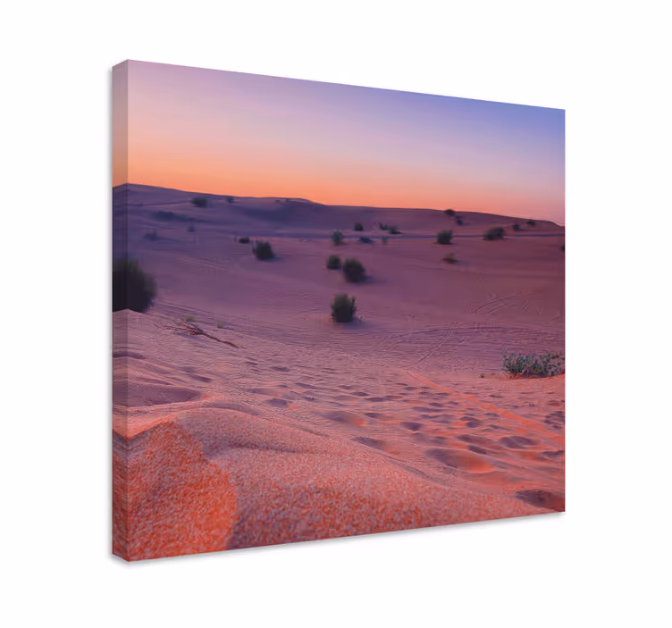 Tablou peisaje serenitatea dunelor de desert - TenStickers