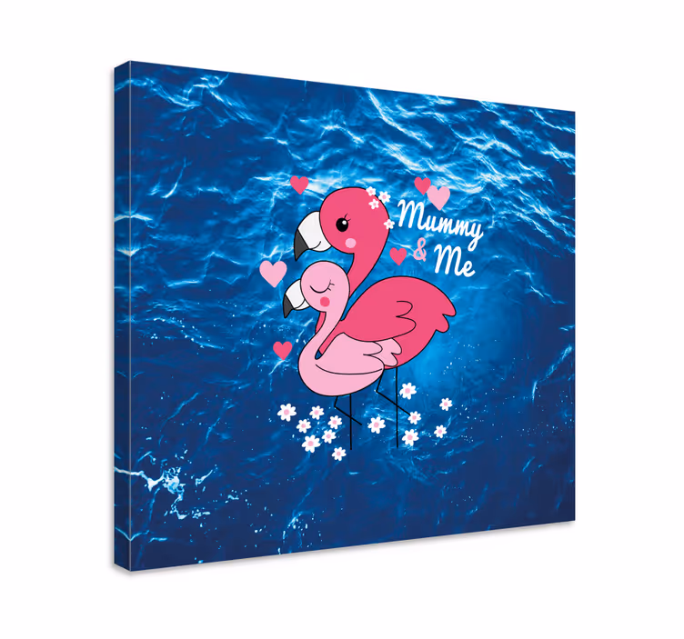 Tablou animale păsări iubitoare - TenStickers