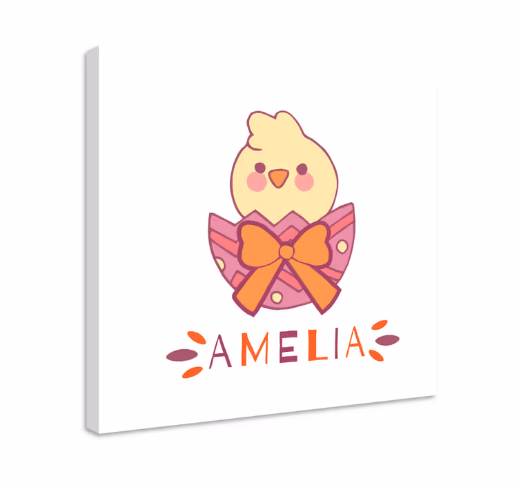 Tablou infantil cu ilustrație adorabilă de puișor - TenStickers