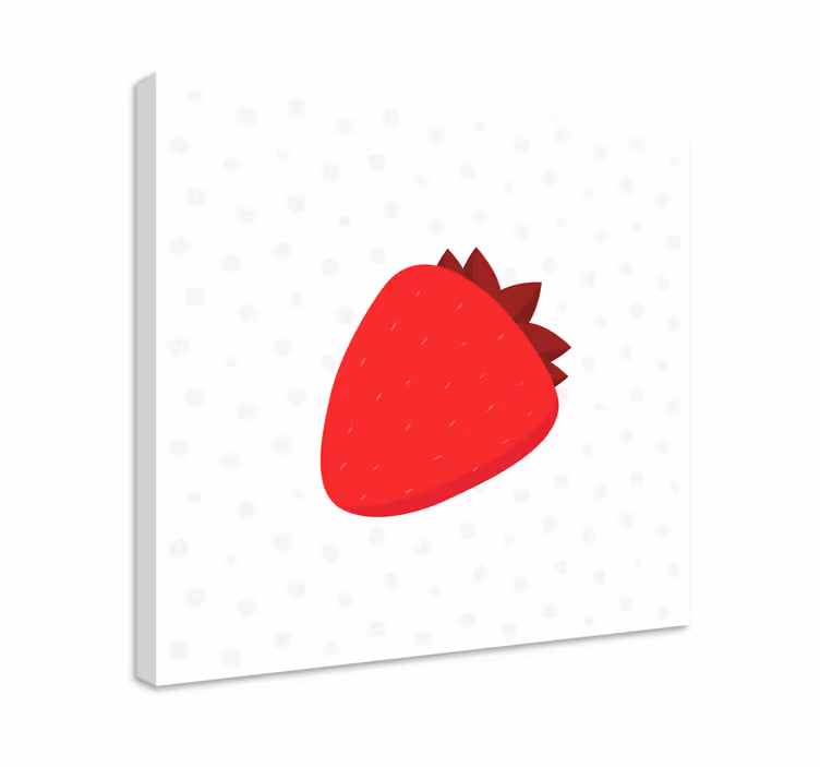 Tablou fructe fericirea căpșunilor - TenStickers