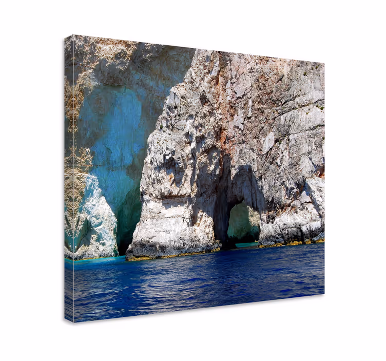 Tablou peisaje formațiune stâncoasă de coastă - TenStickers