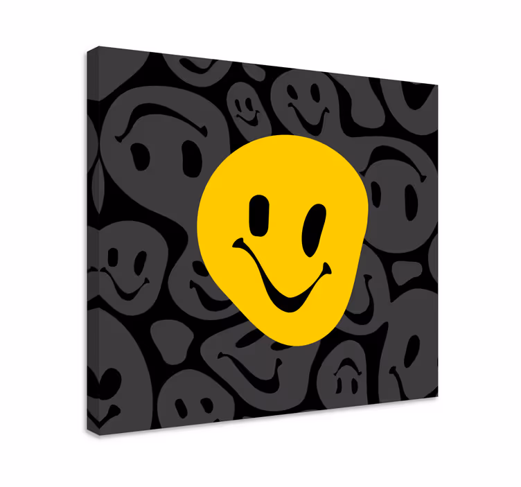 Alte cadru chip zâmbitor fericit - TenStickers