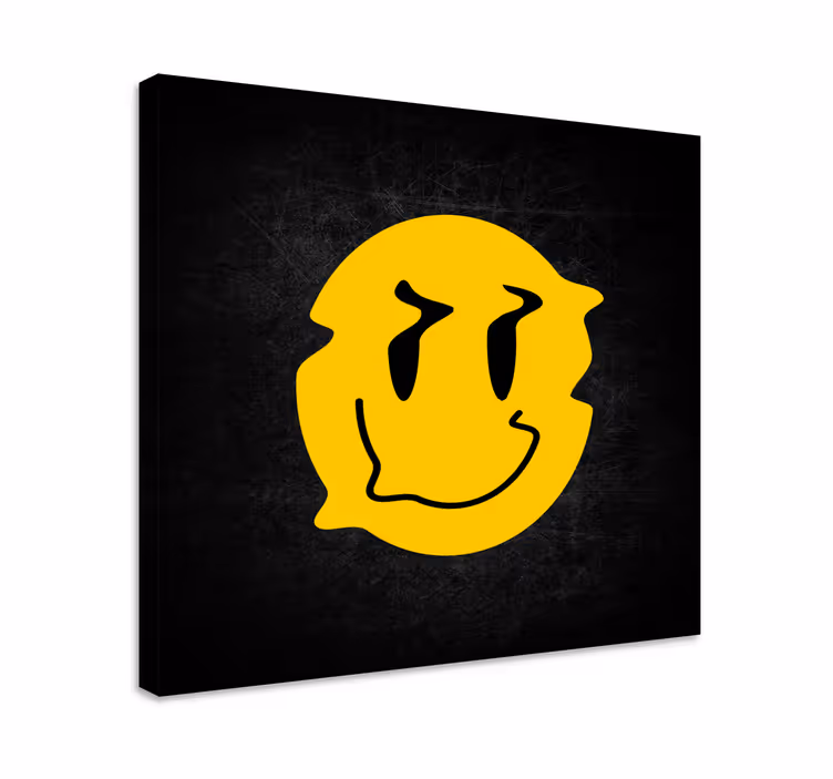Tablou alte texte față zâmbitoare și veselă - TenStickers