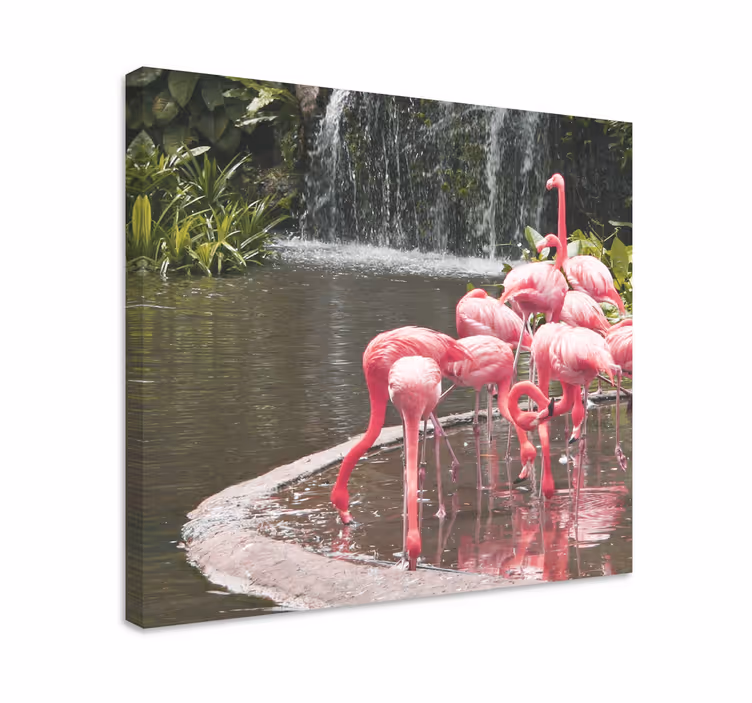 Pânză frumoasă flamingo roz pânză de bucătărie - TenStickers