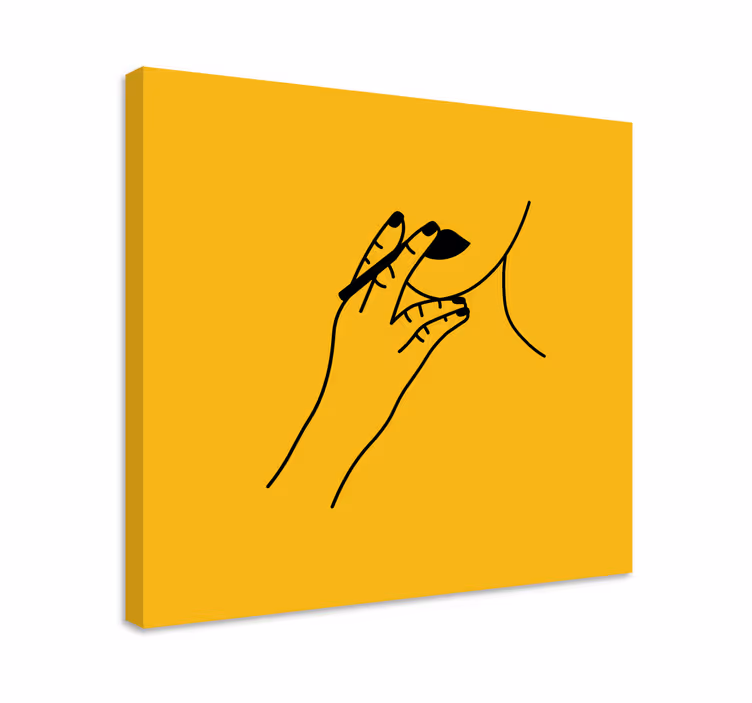 Tablou vintage gest elegant al mâinii - TenStickers