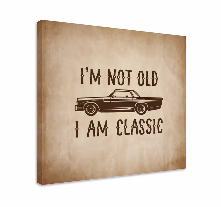 Tablou sport zicală atemporală despre automobile - TenStickers