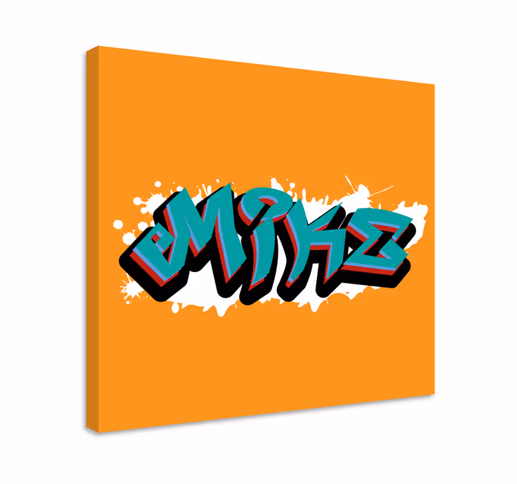 Tablou alfabet artă de lettering elegantă - TenStickers