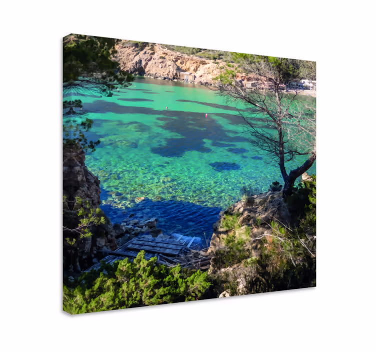 Tablou peisaje peisaj oceanic seren - TenStickers