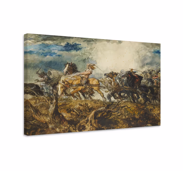 Pictură clasică de artă design pânză amprente de artă - TenStickers