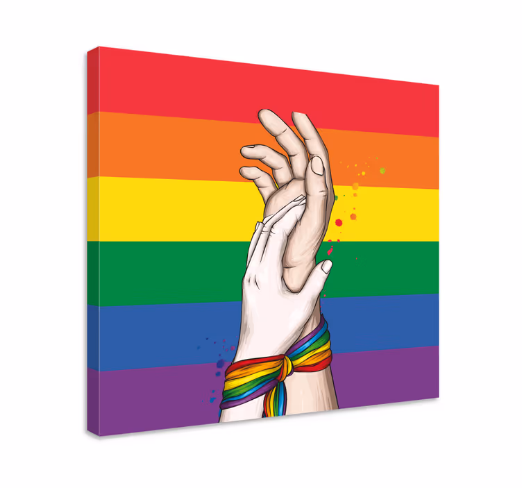 Tablou fraze unitate în diversitate - TenStickers