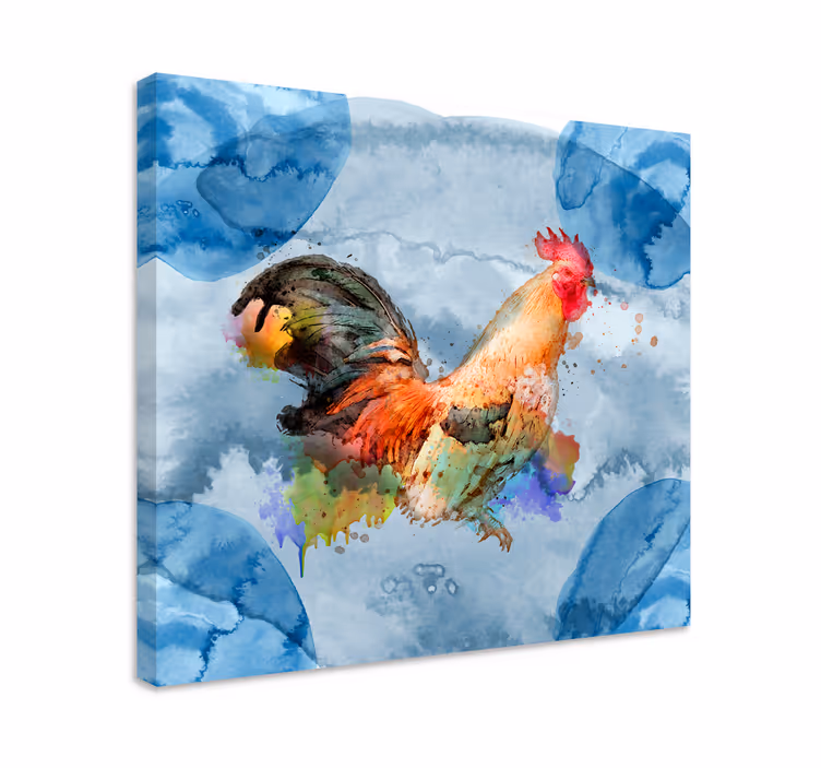 Tablou animale stropi de cocoș - TenStickers