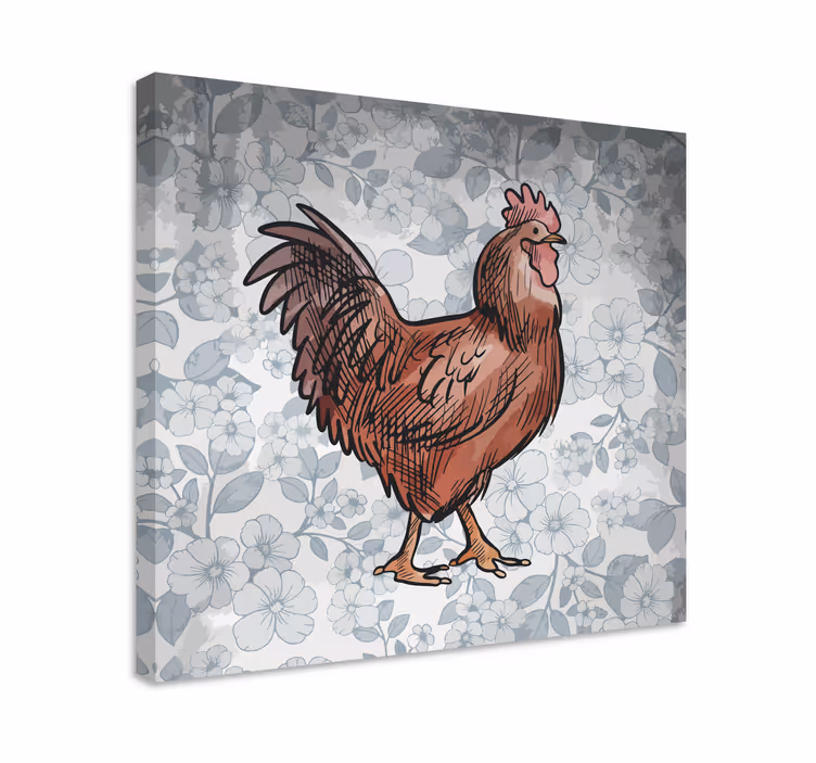 Tablou animale figură fermecătoare cu pui - TenStickers